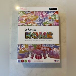Voice Originals When in Rome Travel Trivia Game Powered by Alexa New Sealed